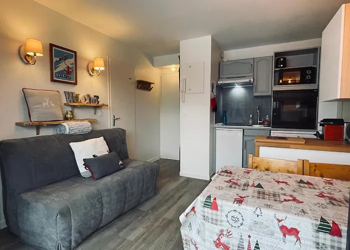 Studio Ski Aux Pieds Vue Superbe Sur Les Pistes